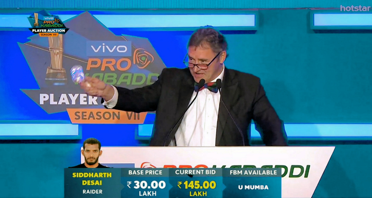 A Brief Information About Auction in Pro Kabaddi